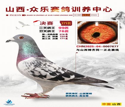 山西眾樂(lè)決賽171名