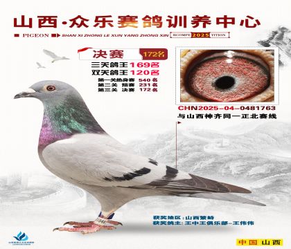 山西眾樂(lè)決賽172名