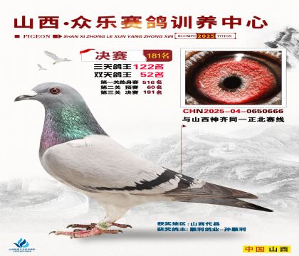 山西眾樂(lè)決賽181名