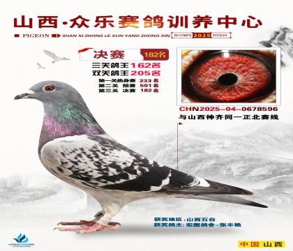 山西眾樂(lè)決賽182名