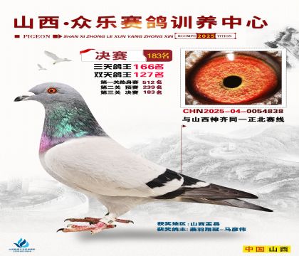 山西眾樂(lè)決賽183名