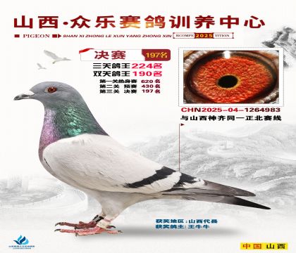 山西眾樂(lè)決賽197名