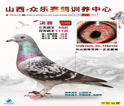 山西眾樂決賽210名