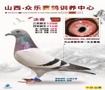 山西眾樂決賽216名