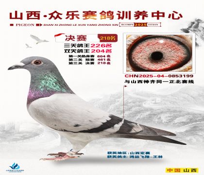 山西眾樂決賽218名