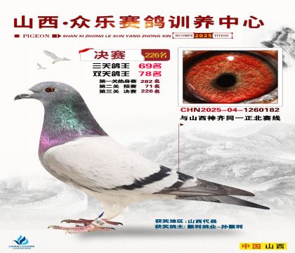 山西眾樂決賽226名