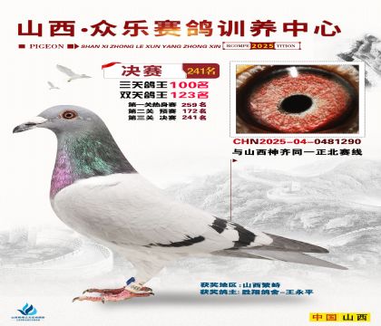 山西眾樂決賽241名