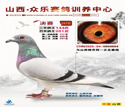 山西眾樂決賽247名