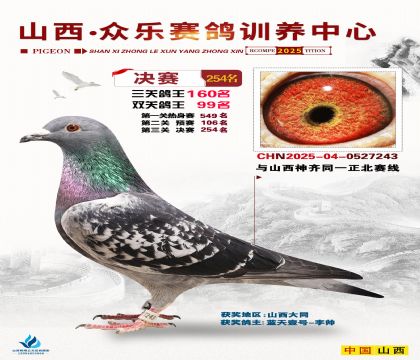 山西眾樂決賽254名