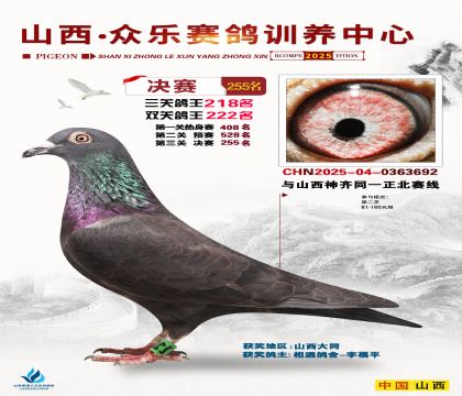 山西眾樂決賽255名