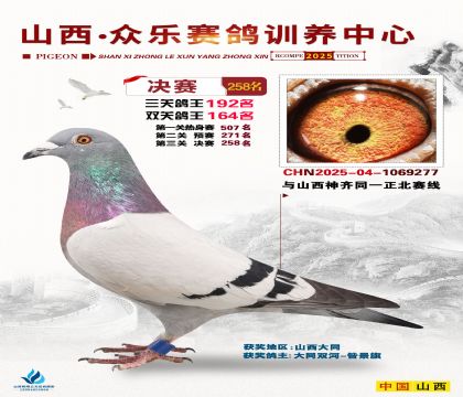 山西眾樂決賽258名