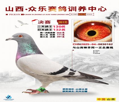 山西眾樂決賽261名