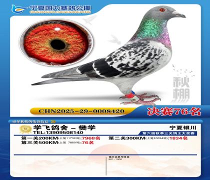 国力秋棚决赛76名