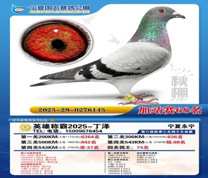 国力秋棚加站赛68名