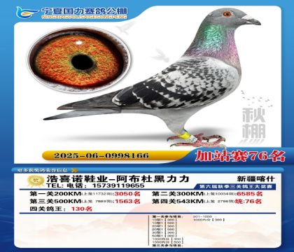 国力秋棚加站赛76名