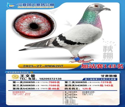 国力秋棚加站赛143名