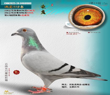 東川豪庭決賽318名