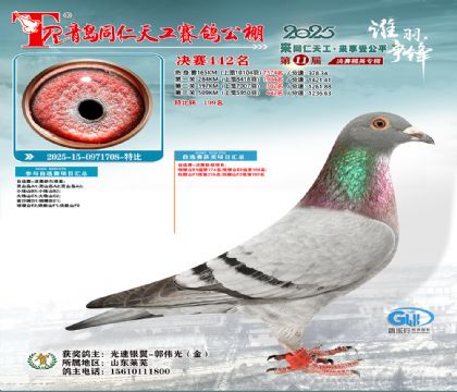 青岛同仁天工决赛442名