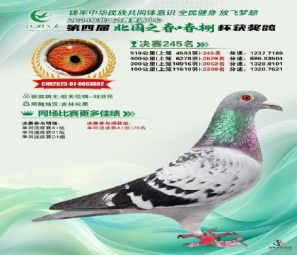 北國(guó)之春獎(jiǎng)鴿