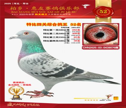 特比四關(guān)綜合:五十二名