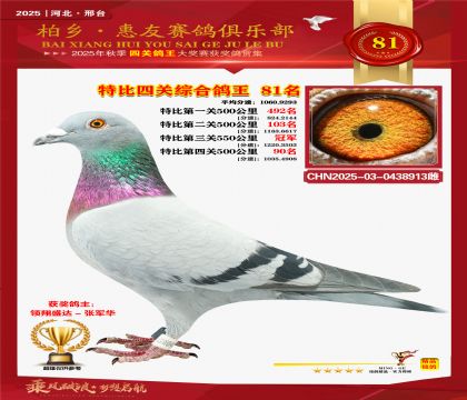 特比四關(guān)綜合:八十一名