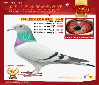 特比四關(guān)綜合:九十三名