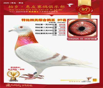 特比四關(guān)綜合:九十七名