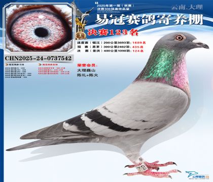 云南易冠決賽123名