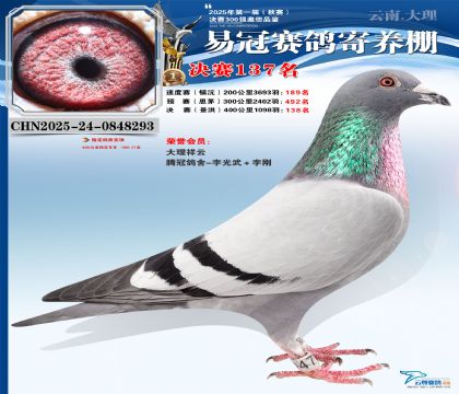 云南易冠決賽137名