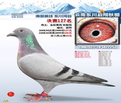 东川启翔决赛127名