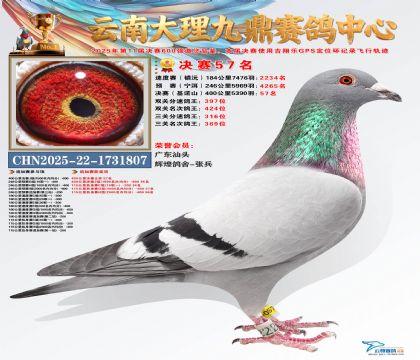 大理九鼎决赛57名