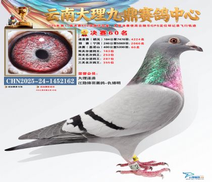 大理九鼎决赛60名