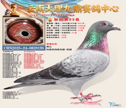 大理九鼎加站赛23名