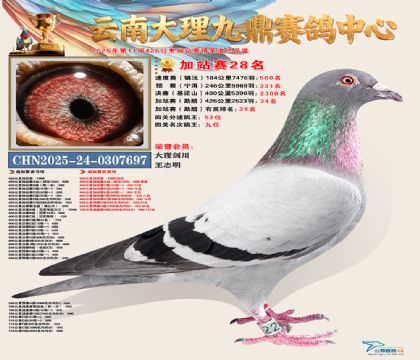 大理九鼎加站赛28名