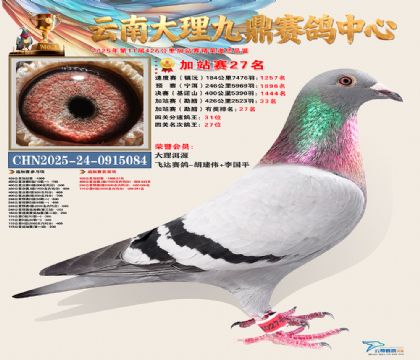 大理九鼎加站赛27名