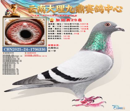 大理九鼎加站赛29名