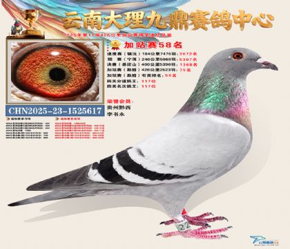 大理九鼎加站赛58名