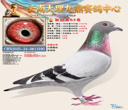 大理九鼎加站赛63名