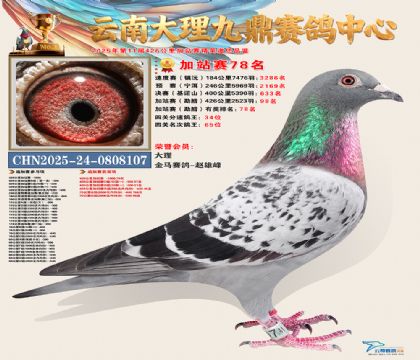 大理九鼎加站赛78名