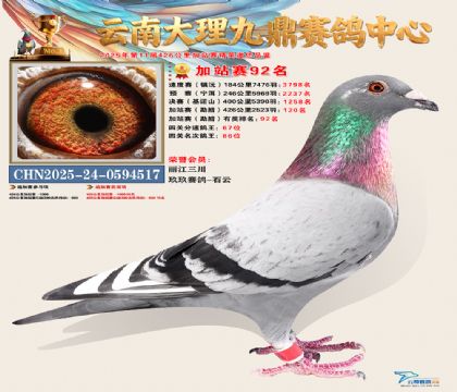 大理九鼎加站赛92名