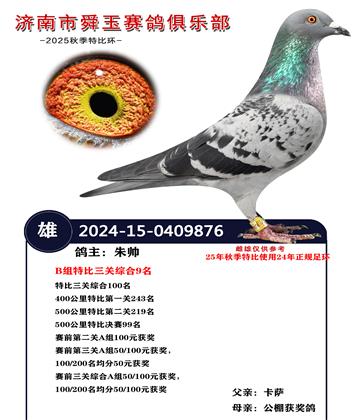 特比三关综合100名 B组特比三关综合9名