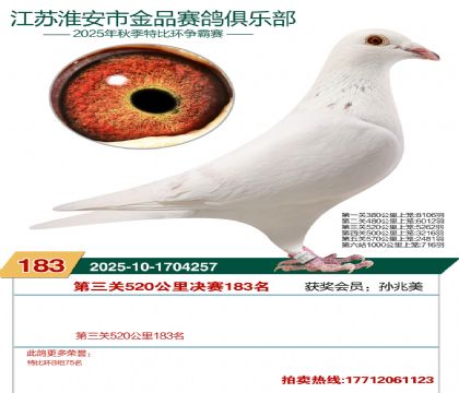 淮安金品决赛183名