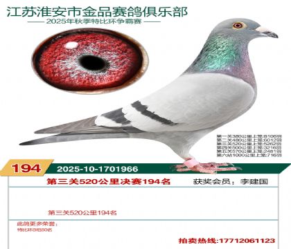 淮安金品决赛194名