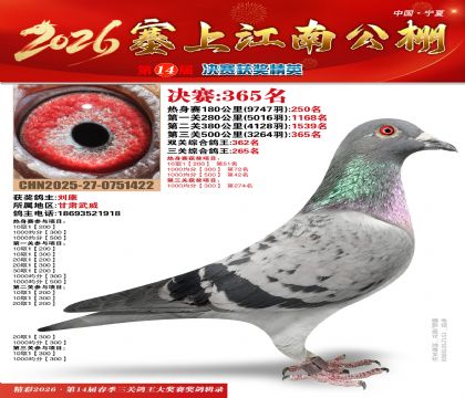 塞上江南决赛365名