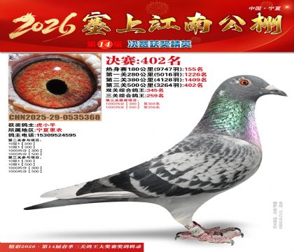 塞上江南决赛402名