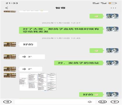 交易记录:没有纸质血统书