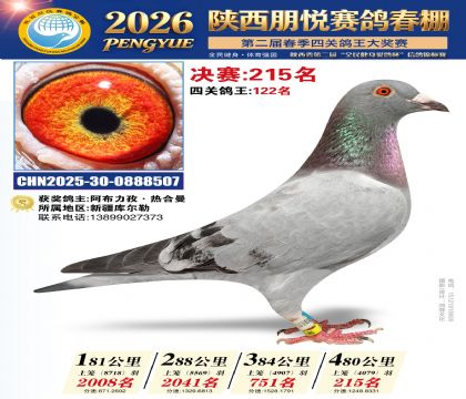 陕西朋悦决赛215名