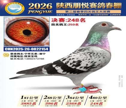 陕西朋悦决赛248名