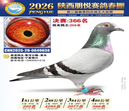 陕西朋悦决赛366名