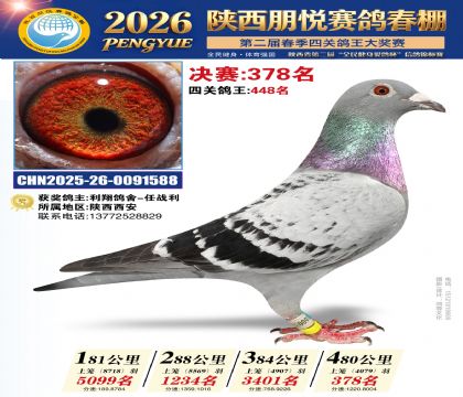 陕西朋悦决赛378名